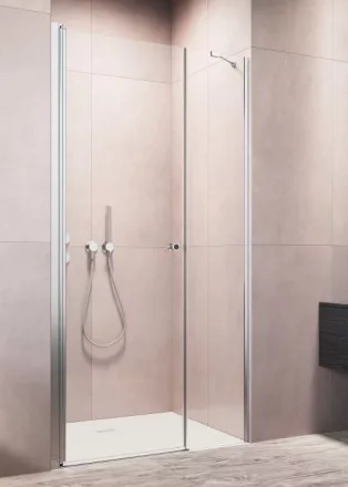 Radaway EOS DWS I 120 cm balos lengőajtós zuhanyajtó króm profilszínnel 137992-01-01L