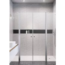   Radaway Eos DWD II átlátszó zuhanyfalak 93x195 cm zuhanyajtóhoz 137999300101