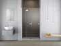 Radaway Essenza New DWJ 90 B 90 cm zuhanyajtó, balos 1385013-01-01L