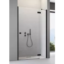   Radaway Essenza New Black DWJ 120x200 jobbos zuhanyajtó átlátszó üveg, fekete profil 13850165401R