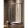 Radaway Premium Plus A1900 íves zuhanykabin, Transzparent üveg, króm keret 30420-01-01N