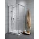 Radaway Premium Plus D zuhanykabin 90x75x190 átlátszó üveg EasyClean, króm profil 304330101N