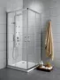 Radaway Premium Plus C zuhanykabin 80x80x190 fabrik üveg, króm profil 304630106N