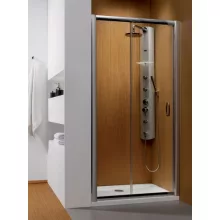   Radaway Premium Plus DWJ 100 100 cm tolóajtó zuhanyajtó, Fabrik üveggel, króm profilszínnel 33303-01-06N