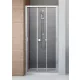 Radaway Evo DW univerzális zuhanyajtó 90x200 átlátszó üveg, króm profil 3350900101