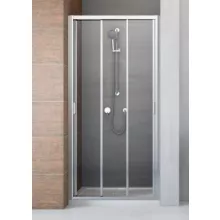   Radaway Evo DW univerzális zuhanyajtó 100x200 átlátszó üveg, króm profil 3351000101