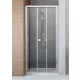 Radaway Evo DW univerzális zuhanyajtó 100x200 átlátszó üveg, króm profil 3351000101