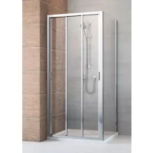   EGYEDI ÁR RADAWAY Evo S 75 zuhany oldalfal DW tolóajtóhoz, transzparent üveg, króm keret 336075-01-01