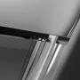 Radaway Twist DW balos zuhanyajtó 90x190 átlátszó üveg EasyClean bevonattal, króm profil 382002-01