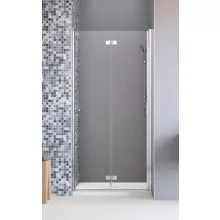   Radaway Fuenta New DWB összecsukható jobbos zuhanyajtó átlátszó üveggel 90x202, króm profilszín 3840760101R