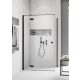 Radaway Essenza New Black KDJ 90x200 zuhanykabin ajtó, átlátszó üveg, fekete/balos 3850445401L