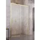 Radaway Idea Gold DWJ 120 J zuhanyajtó, átlátszó üveggel, arany profilszín, jobbos 387016-09-01R