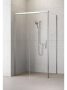 RADAWAY Idea KDJ 160 B zuhanykabin ajtó, átlátszó üveggel, króm profilszín, balos 387046-01-01L
