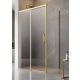 RADAWAY Idea Gold KDJ S1 jobbos zuhanyfal 120 cm, arany 3870540901R