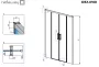 Radaway Idea Gold DWD 200 zuhanyajtó, átlátszó üveggel, arany profilszín 387120-09-01