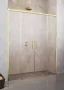 Radaway Idea Gold DWD 150 zuhanyajtó, átlátszó üveggel, arany profilszín 387125-09-01