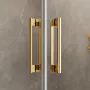 Radaway Idea Gold DWD 190 zuhanyajtó, átlátszó üveggel, arany profilszín 387129-09-01