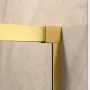 Radaway Idea Gold DWD 190 zuhanyajtó, átlátszó üveggel, arany profilszín 387129-09-01