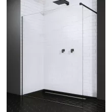   Radaway Modo New Black II Walk-in 80-as fekete zuhanyfal 389084-54-01