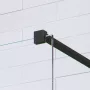 Radaway Modo New Black II Frame Walk-in zuhanyfal 80 cm, átlátszó üveg, fekete profilszín 3890845456