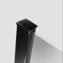 Radaway Modo New Black II Frame Walk-in zuhanyfal 85 cm, átlátszó üveg, fekete profilszín 3890855456