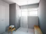 Radaway Modo New II Walk-in zuhanyfal 105x200 átlátszó üveg, króm profilszín 389105-01-01