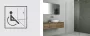 Radaway Modo New II Walk-in zuhanyfal 105x200 átlátszó üveg, króm profilszín 389105-01-01