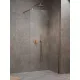 Radaway Modo New II Walk-in 120 cm zuhanyfal átlátszó üveg, szálcsiszolt réz profil 389124-93-01