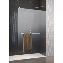   Radaway Modo New II Walk-in zuhanyfal átlátszó üveg 135x200 cm, törölközőtartóval króm 3891350101W
