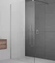 Radaway Modo New II Walk-in zuhanyfal 160x200 átlátszó üveg, króm profilszín 389164-01-01