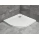 Radaway Argos A íves akril zuhanytálca 90x90 cm ajándék szifonnal, fehér 4AA99-01