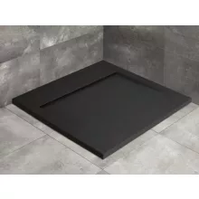   Radaway Teos C100x100 szögletes fekete zuhanytálca HTC100100-54