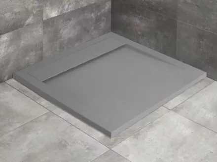 Radaway Teos C 90x90 szögletes szürke zuhanytálca HTC9090-74