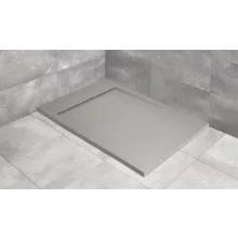   Radaway Teos F 130x80 cemento téglalap alakú zuhanytálca szifonnal HTF13080-74