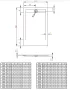Radaway Teos F 140x80 fehér téglalap alakú zuhanytálca szifonnal HTF14080-04