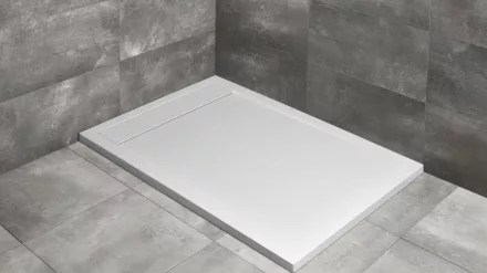 Radaway Teos F 140x90 fehér téglalap alakú zuhanytálca szifonnal HTF14090-04