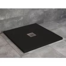   Radaway Kios C 80x80 szögletes fekete zuhanytálca KC8080-54