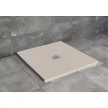 Radaway Kios C 80x80 szögletes bézs zuhanytálca KC8080-55