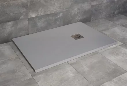 Radaway Kios F 150x90 szögletes szürke zuhanytálca KF1590-52