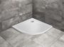 Radaway Doros Stone A íves zuhanytálca 80x80 cm ajándék szifonnal, fehér SDRA8080-01-04S