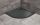 Radaway Doros Stone A íves zuhanytálca 80x80 cm ajándék szifonnal, fekete SDRA8080-01-54S