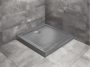 Radaway Doros Stone C akril zuhanytálca előlappal 80x80 cm ajándék szifon, antracit SDRC8080-05-64S