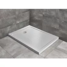   Radaway Doros Stone F zuhanytálca 130x80 ajándék szifonnal, fehér SDRF1380-01-04S