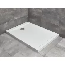   Radaway Doros F akril szögletes zuhanytálca 90x70 cm ajándék szifonnal, fehér SDRF9070-01