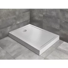   Radaway Doros Stone F akril zuhanytálca előlappal 120x90 cm ajándék szifonnal, fehér SDRFP1290-05-04S