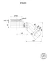 Radaway Doros PT E ötszögletű akril zuhanytálca jobbos előlappal 100x80, fehér SDRPTP1080-05R