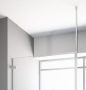 Radaway Modo New 300 mennyezeti teleszkópos rúd 8 mm-es edzett üveghez krómozott felülettel WD-008-02