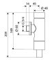 Schell Basic WC öblítő szelep 022470699