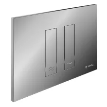 Schell Montus Tower WC-nyomólap, mattkróm 031216499