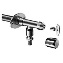   Schell POLAR II fagybiztos kültéri szelep légbeszívóval, matt króm 039980399